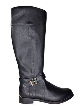 Kenneth Cole Reaction Wind Black Riding Boots, Size: 9 M